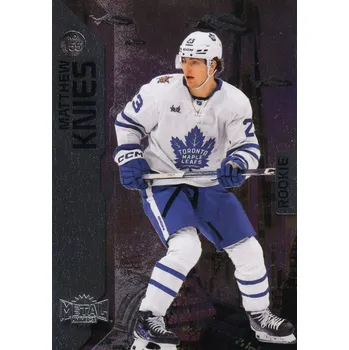 Karetní hra insert RC karta MATTHEW KNIES 23-24 Metal Universe Rookie číslo 155
