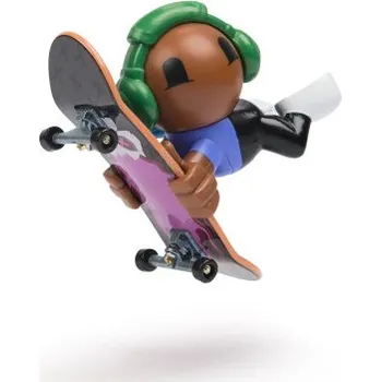 Tech Deck sk8 crew fingerboard s figurkou, zelené sluchátka
