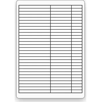 Kreslicí a psací podložka mezi stránky A4, plastová mazací