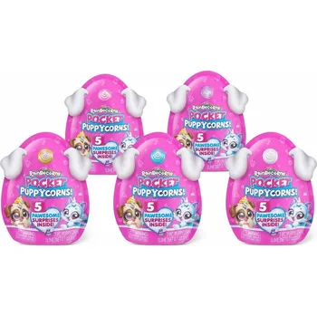 plyšák ZURU Rainbocorns: Mini pejsek 1ks - mix variant či barev