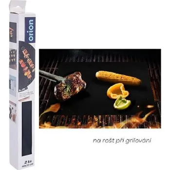 Příslušenství pro gril fólie 40x33cm-2ks-grilovací TEFLON