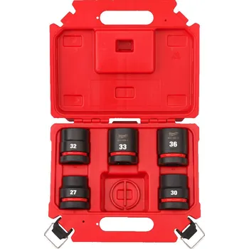 Gola sada MILWAUKEE 3/4" sada průmyslových hlavic, 5ks