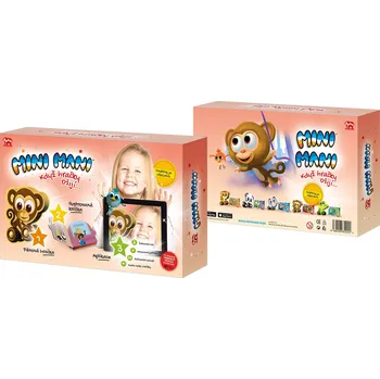 Hračka pro nejmenší Interaktivni set minimani Opice