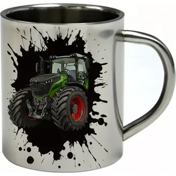 Moon River Fendt 1000 Vario nerezový hrnek s traktorem 450 ml (hrnek nerezový dvouvrstvý pro farmáře , farmář , farma)