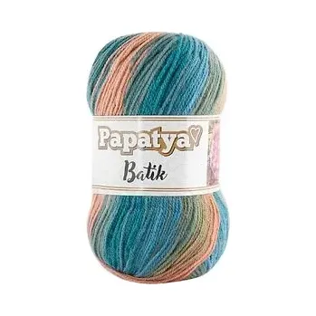 Příze Příze Kamgarn Papatya Batik 038