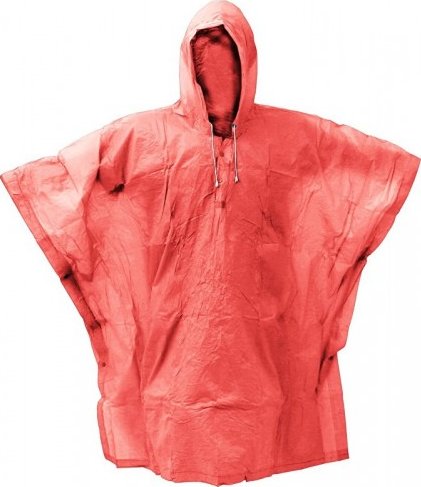 pláštěnka PVC pončo neonově oranžová