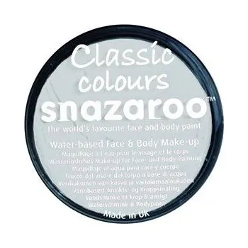 Výtvarná barva Snazaroo barva na obličej 18 ml. - Bílá
