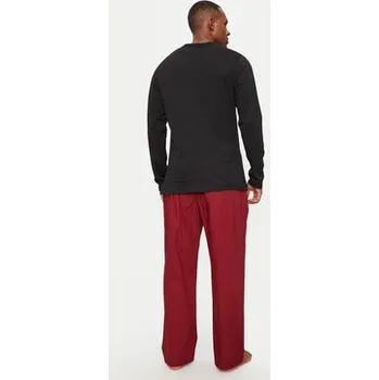 Pánské pyžamo Calvin Klein Underwear Pyžamové kalhoty 000NM2781E Červená Relaxed Fit M