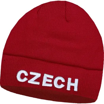 Pokrývka hlavy Numberoplus Dětská čepice s potiskem - Czech Republic Barva: Červená, Velikost: One size