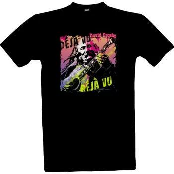 Pánské tričko Tričko s potiskem David Crosby pánské