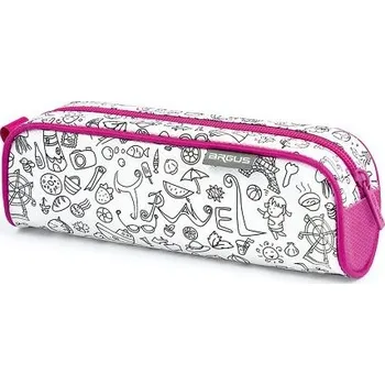 Penál ARGUS Penál růžový vybarvovací 18620004