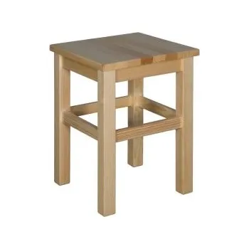 Nábytek Drewmax Dřevěná stolička KT258, v45, borovice (Barva dřeva: Ořech)