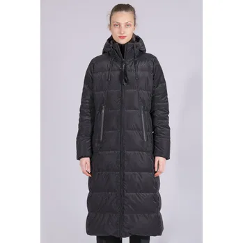 Dámský kabát Green Goose Steppmantel Sparkly-Shimmer 24602833 černý