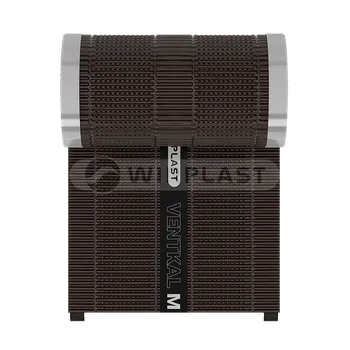 Hřebenový větrací pás celohliníkový VENTKAL M 300 mm (5bm) RAL 8019 (tmavě hnědá)