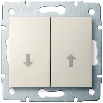 vypínač Kanlux LOGI Žaluziový spínač - krémová "