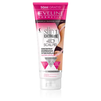 Eveline Cosmetics Slim Extreme 4D expresní koncentrát na hubnutí těla, 250 ml