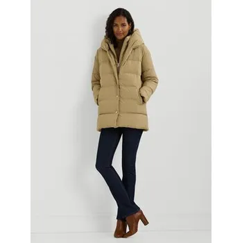 Pánská větrovka LAUREN RALPH LAUREN Vatovaná bunda 297962420003 Béžová Oversize XL