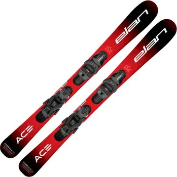 Sjezdové lyže dětský set Elan Formula Red JRS+Elan EL 7.5, 24/25 - 130cm 105143