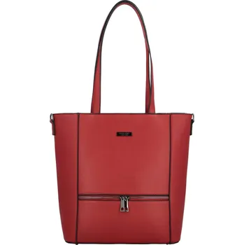 Kabelka Dámská kabelka na rameno tmavě červená - Delami My Angela červená