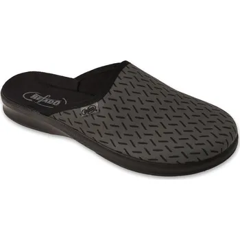 Pánské pantofle BEFADO 548M044 pánské pantofle LEON ZŠ šedé 45 548M044_45