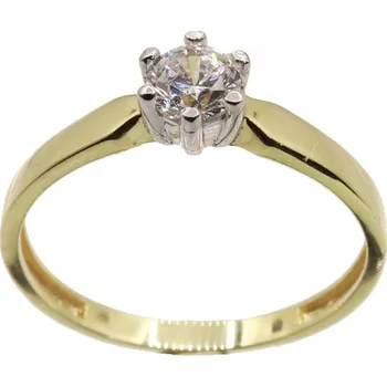 Prsten Zlatý prsten AZR756, vel. 57, 1.85 g