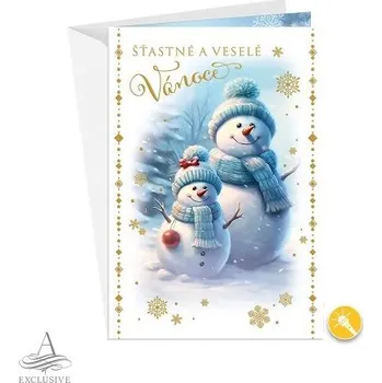 ARGUS Vánoční přání s vlastní nahrávkou 71-7004c