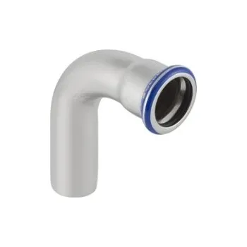 Vodovodní potrubí Geberit MAPRESS koleno 90°, DN25, s jedním zásuvným koncem, lisovací, voda, nerez ocel
