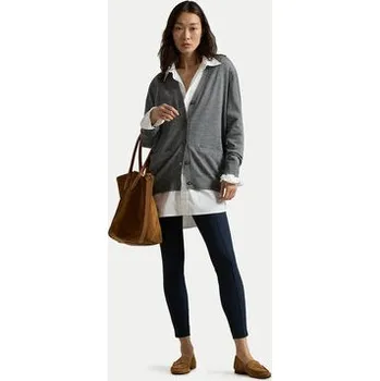 Dámský svetr Polo Ralph Lauren Kardigan 211956233002 Šedá Relaxed Fit XS