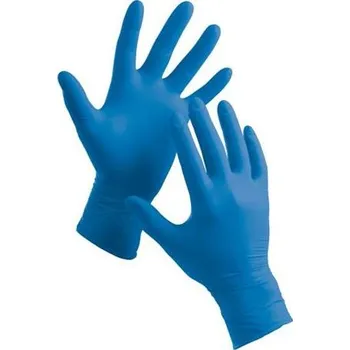 Pracovní rukavice CERVA SPOONBILL jednorázové rukavice nitrilové bez pudru 100ks Velikost: L 4431_L