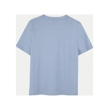 Pánské tričko Boss T-Shirt J51204 S Modrá Regular Fit 6Y