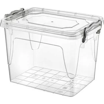 Úložný box box 4,5l MULTI, 25,5x16,5x18, obdél.vys., plast