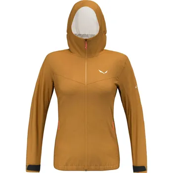 Dámská softshellová bunda Salewa Puez 2,5L PTX Jacket W golden brown - XL