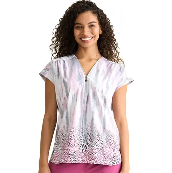 Dámská halenka Zdravotnická halena s potiskem Healing Hands HH909 WVBS Velikost: XS