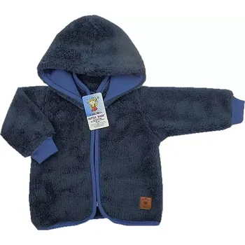 Kabátek pro miminko Lama s nášivkou tmavší Texas velikost 80 (023)