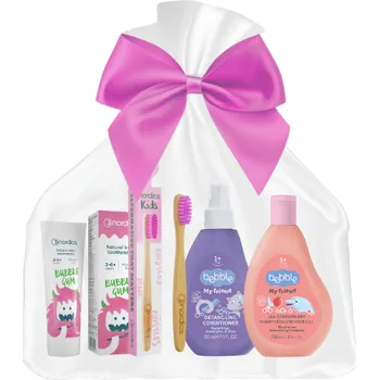 Nordics Oral Care dárkový balíček s kartáčkem pro dívku Kosmetická sada Nordics Oral Care dárkový balíček s kartáčkem pro dívku