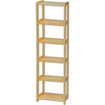 Nábytek Drewmax Regál RG121, V200xH30, borovice (Barva dřeva: Olše, Šířka: 40)