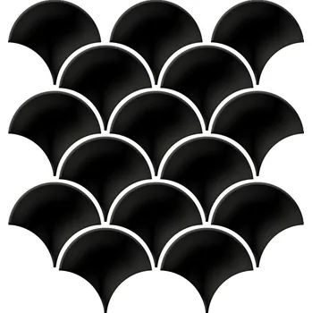 Obklad Black Scale Mosaic - obkládačka mozaika 31,5x30 lesk 164287