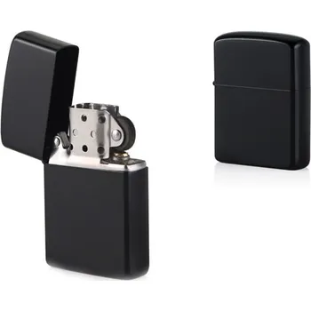 Zapalovač Benzínový zapalovač doplňovací Černý