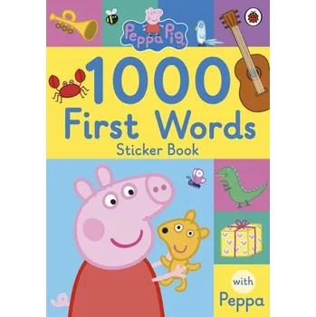 Populárně naučná literatura pro dospělé Peppa Pig: 1000 First Words Sticker Book