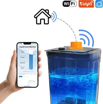 Centrální jednotka pro chytrou domácnost Tuya ultrasonický senzor hladiny kapaliny Typ: Zigbee