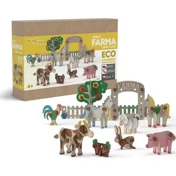 efko ROTO Veselá farma 127 dílků ostatní stavebnice efko ROTO Veselá farma 127 dílků