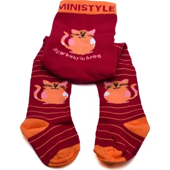 BOMA Dětské punčocháče dívčí Barva: kočička, Velikost: 74-80