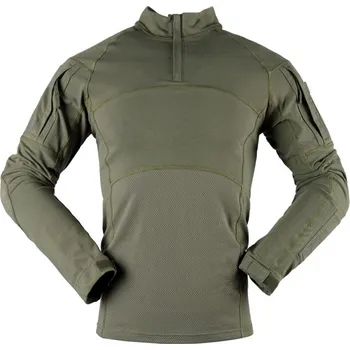 Pánské tričko Triko taktické, dlouhý rukáv, army zelená, S, Smilodon
