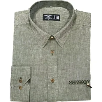 Pánská košile Luko Myslivecká košile - dlouhý rukáv - 242202 - Velikost 40