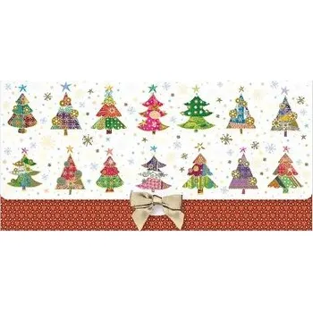 Obálka ARGUS Obálka na peníze vánoční luxusní 81-6045