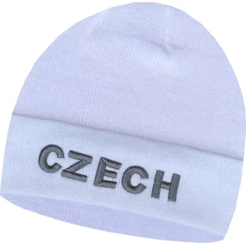 Čepice Numberoplus Dětská čepice s potiskem - Czech Republic Barva: Bílá, Velikost: One size