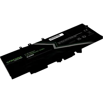 Baterie k notebooku PATONA pro Dell Latitude E5280/E5480/E5580 8200mAh Baterie, pro notebook, 8200mAh, Li-Pol, 7,6V, pro Dell Latitude E5280, E5480, E5580, Precision M3520, M3530, GJKNX, neoriginální PT2923