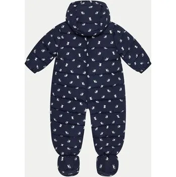 Kojenecká kombinéza United Colors Of Benetton Zimní kombinéza 2UWJAT002 Modrá Regular Fit 74