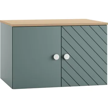 police BAZA Modul 2D Match velký - skříňka, modrošedý