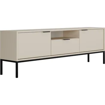 Konferenční stolek Kocot Kids Televizní RTV stolek Austin 175 - béžový/černá noha